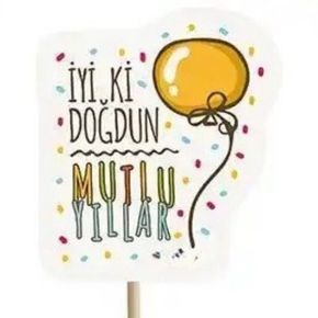 Floksia Doğum Günü Mini Pankart