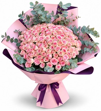 Pembe Gül buketi ,Pembe Gül siparişi,