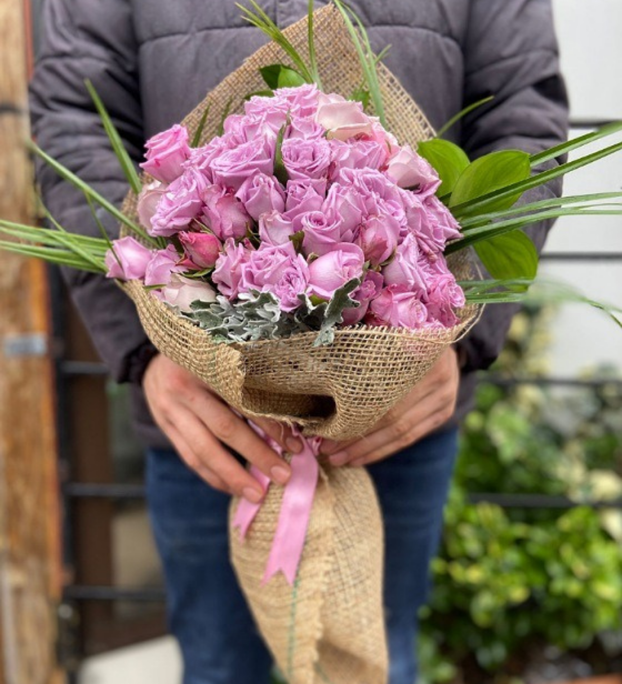 Lilac Rose Bouquet